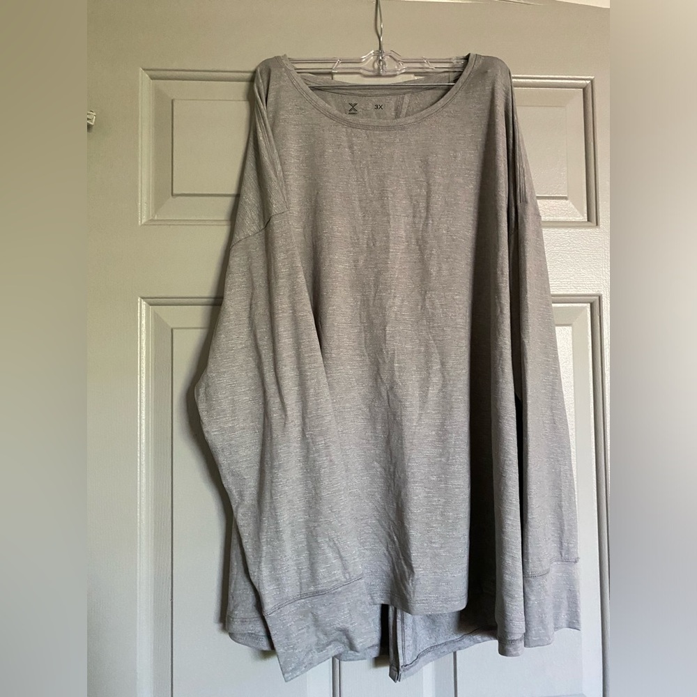 Xersion, gray, athletic backless top